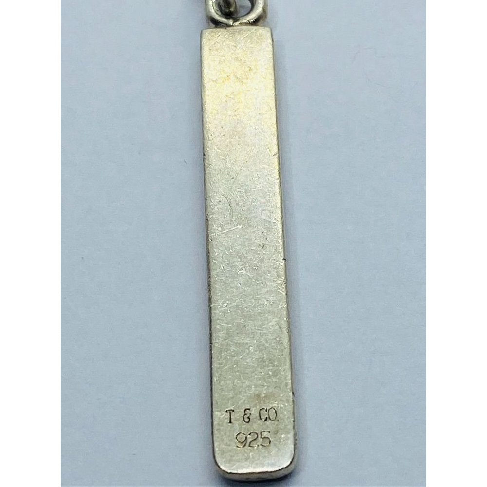 TIFFANY & Co Sterling Silver 925 Nautical Boat Flag Enamel Keychain  READ - Picture 6 of 9